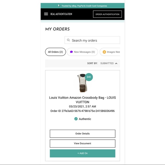 💯 AUTH LOUIS VUITTON AMAZONE CROSSBODY BAG - Picture 14 of 14